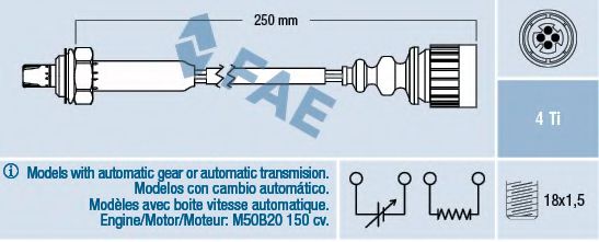 Imagine Sonda Lambda FAE 77355