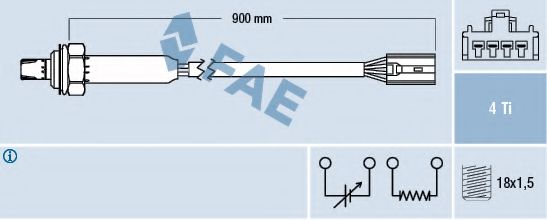 Imagine Sonda Lambda FAE 77356