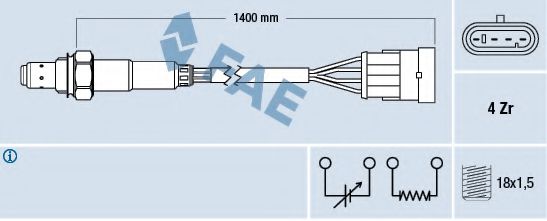 Imagine Sonda Lambda FAE 77364