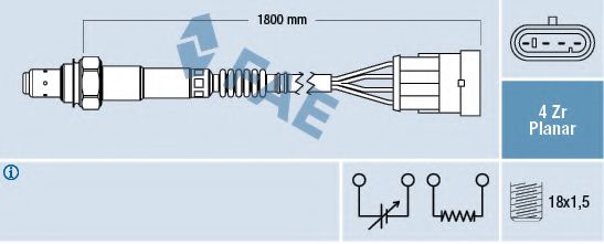 Imagine Sonda Lambda FAE 77365