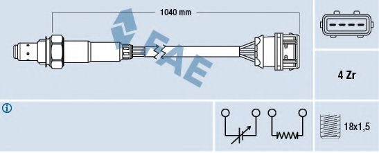 Imagine Sonda Lambda FAE 77373