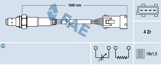 Imagine Sonda Lambda FAE 77374