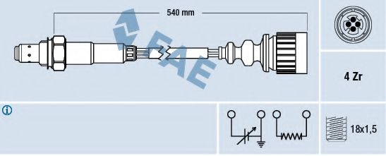 Imagine Sonda Lambda FAE 77376