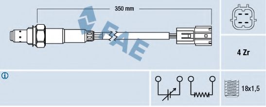 Imagine Sonda Lambda FAE 77391