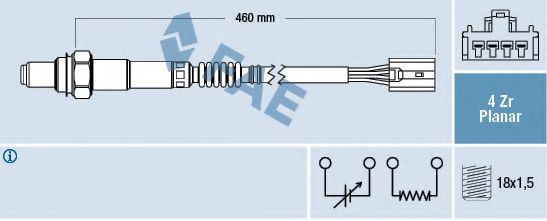 Imagine Sonda Lambda FAE 77417