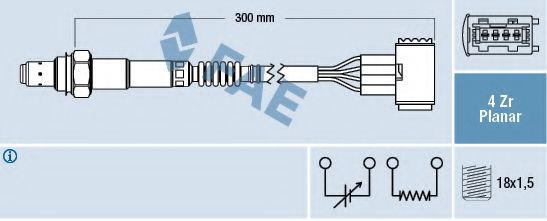 Imagine Sonda Lambda FAE 77426