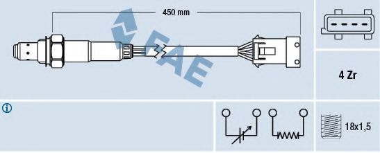 Imagine Sonda Lambda FAE 77433