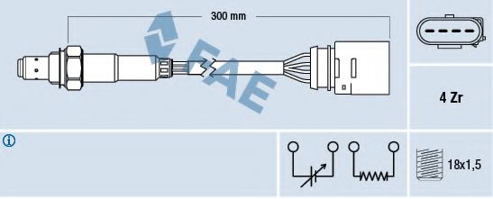 Imagine Sonda Lambda FAE 77435