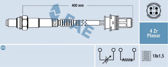 Imagine Sonda Lambda FAE 77445