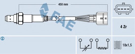 Imagine Sonda Lambda FAE 77469