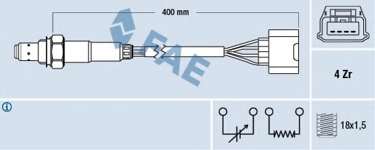 Imagine Sonda Lambda FAE 77470