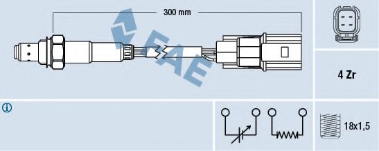 Imagine Sonda Lambda FAE 77502