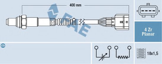 Imagine Sonda Lambda FAE 77506