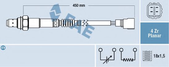 Imagine Sonda Lambda FAE 77512