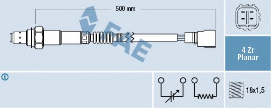 Imagine Sonda Lambda FAE 77517