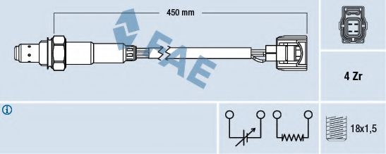 Imagine Sonda Lambda FAE 77523