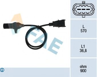 Imagine Senzor impulsuri, arbore cotit FAE 79332