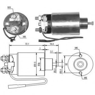 Imagine Solenoid, electromotor MEAT & DORIA 46127