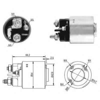 Imagine Solenoid, electromotor MEAT & DORIA 46131