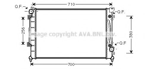 Imagine Radiator, racire motor AVA QUALITY COOLING AI2157