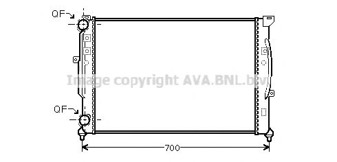 Imagine Radiator, racire motor AVA QUALITY COOLING AI2189