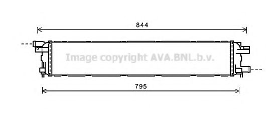 Imagine Radiator, racire motor AVA QUALITY COOLING AI2361
