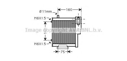 Imagine Radiator racire ulei, cutie de viteze automata AVA QUALITY COOLING AI3265