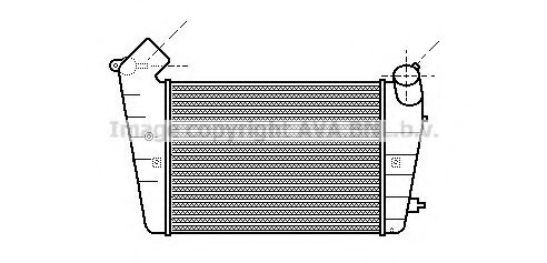 Imagine Intercooler, compresor AVA QUALITY COOLING AI4075