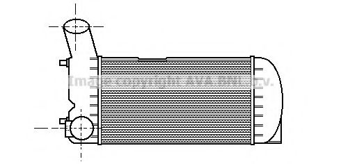 Imagine Intercooler, compresor AVA QUALITY COOLING AI4094