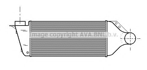 Imagine Intercooler, compresor AVA QUALITY COOLING AI4174