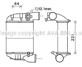 Imagine Intercooler, compresor AVA QUALITY COOLING AI4186