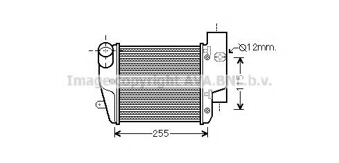 Imagine Intercooler, compresor AVA QUALITY COOLING AI4302