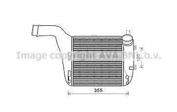 Imagine Intercooler, compresor AVA QUALITY COOLING AI4316