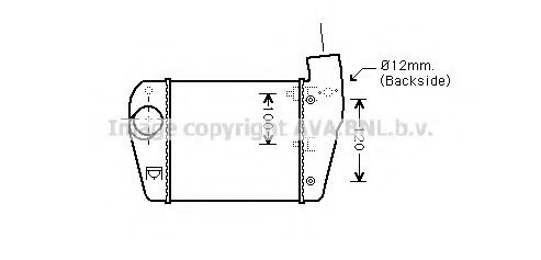 Imagine Intercooler, compresor AVA QUALITY COOLING AI4350