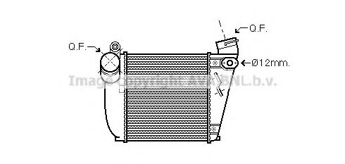 Imagine Intercooler, compresor AVA QUALITY COOLING AI4354