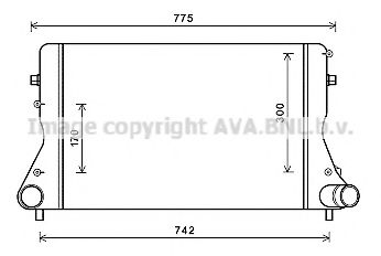 Imagine Intercooler, compresor AVA QUALITY COOLING AI4386