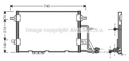 Imagine Condensator, climatizare AVA QUALITY COOLING AI5137