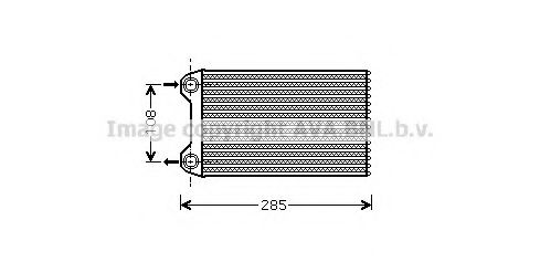 Imagine Schimbator caldura, incalzire habitaclu AVA QUALITY COOLING AI6223