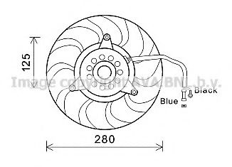 Imagine Ventilator, radiator AVA QUALITY COOLING AI7503