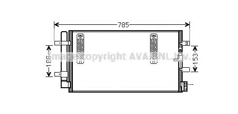 Imagine Condensator, climatizare AVA QUALITY COOLING AIA5297D