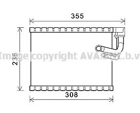 Imagine evaporator,aer conditionat AVA QUALITY COOLING AIV326