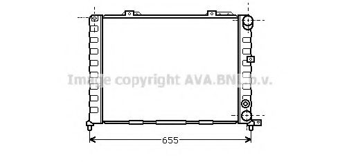 Imagine Radiator, racire motor AVA QUALITY COOLING AL2052