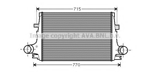 Imagine Intercooler, compresor AVA QUALITY COOLING AL4096