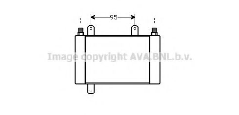 Imagine Radiator ulei, ulei motor AVA QUALITY COOLING AU3088