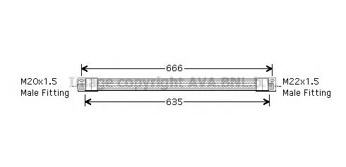 Imagine Radiator ulei, ulei motor AVA QUALITY COOLING AU3190