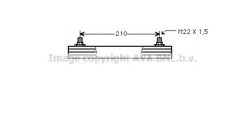 Imagine Radiator racire ulei, cutie de viteze automata AVA QUALITY COOLING BW3160