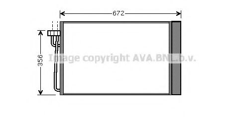 Imagine Condensator, climatizare AVA QUALITY COOLING BW5267