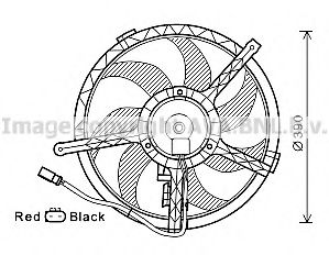 Imagine Ventilator, radiator AVA QUALITY COOLING BW7535