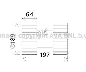 Imagine Electromotor, ventilatie interioara AVA QUALITY COOLING BW8480