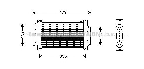 Imagine Intercooler, compresor AVA QUALITY COOLING BWA4262